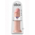 Realistic King Penis Dildo - 12 inches Beige