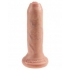 King Penis 6 inches Uncut Dildo - Beige