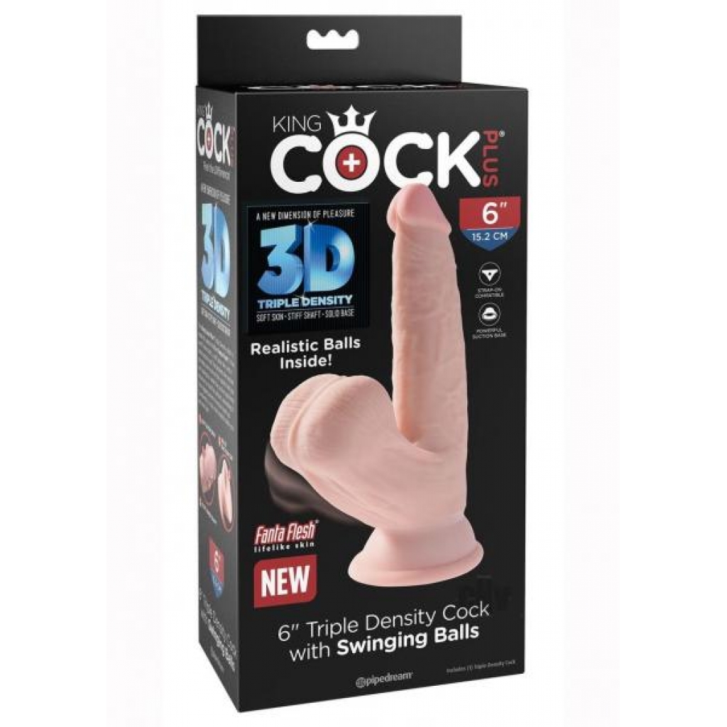 KC Triple D Penis Swing Balls - Vanilla