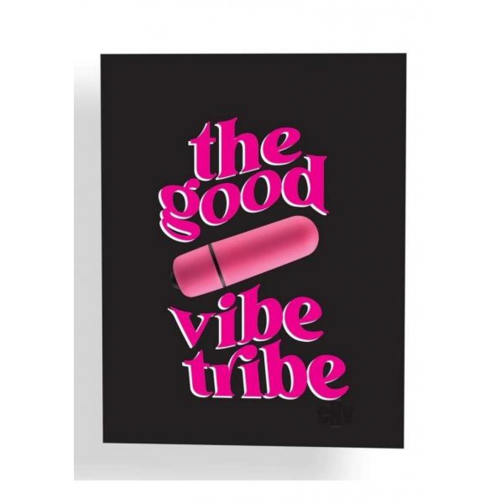 NaughtyVibes Greeting Card - Good Vibe Tribe