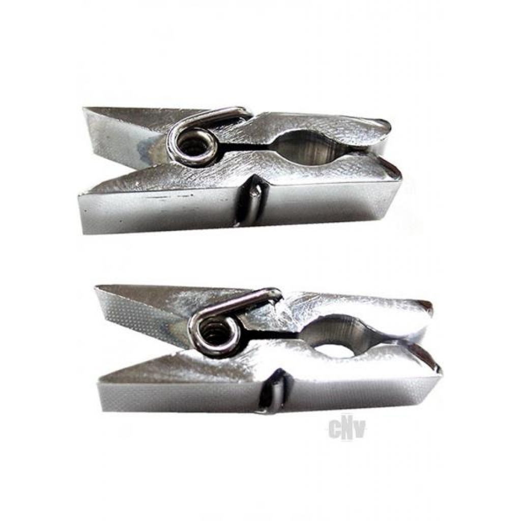 Rouge Nipple Pegs - Pair of Stainless Steel