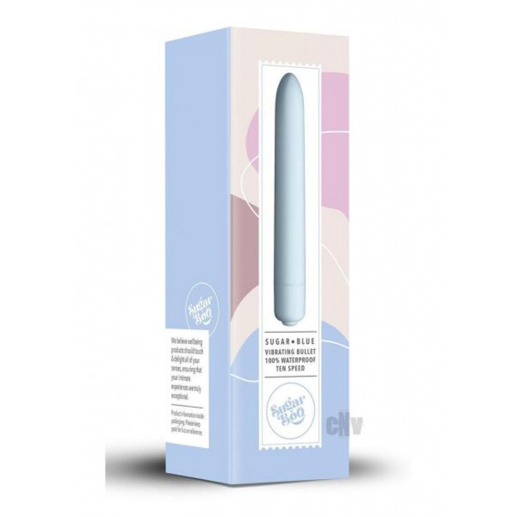 Sugar Boo Sensory Touch Vibrator - Sugar Blue