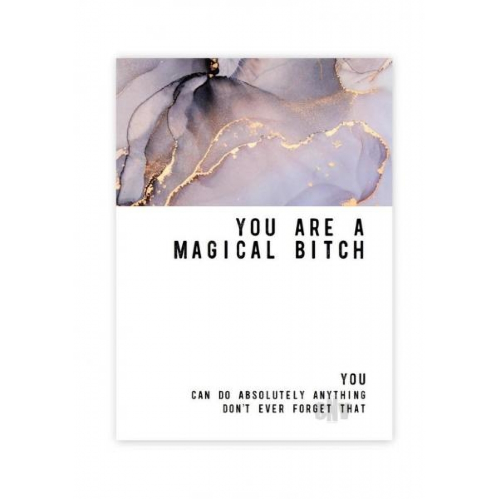 Magical Bitch Greeting Card