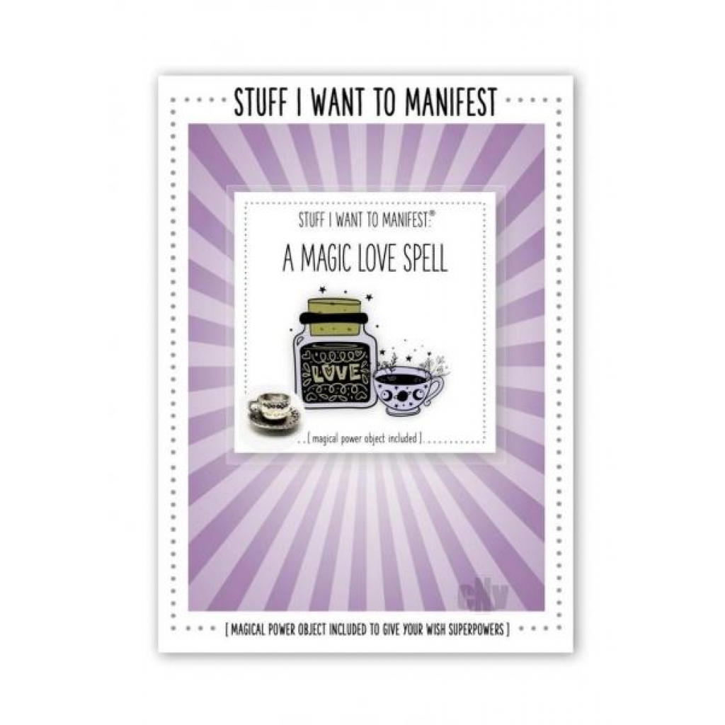 Manifest Greeting Card Love Spell