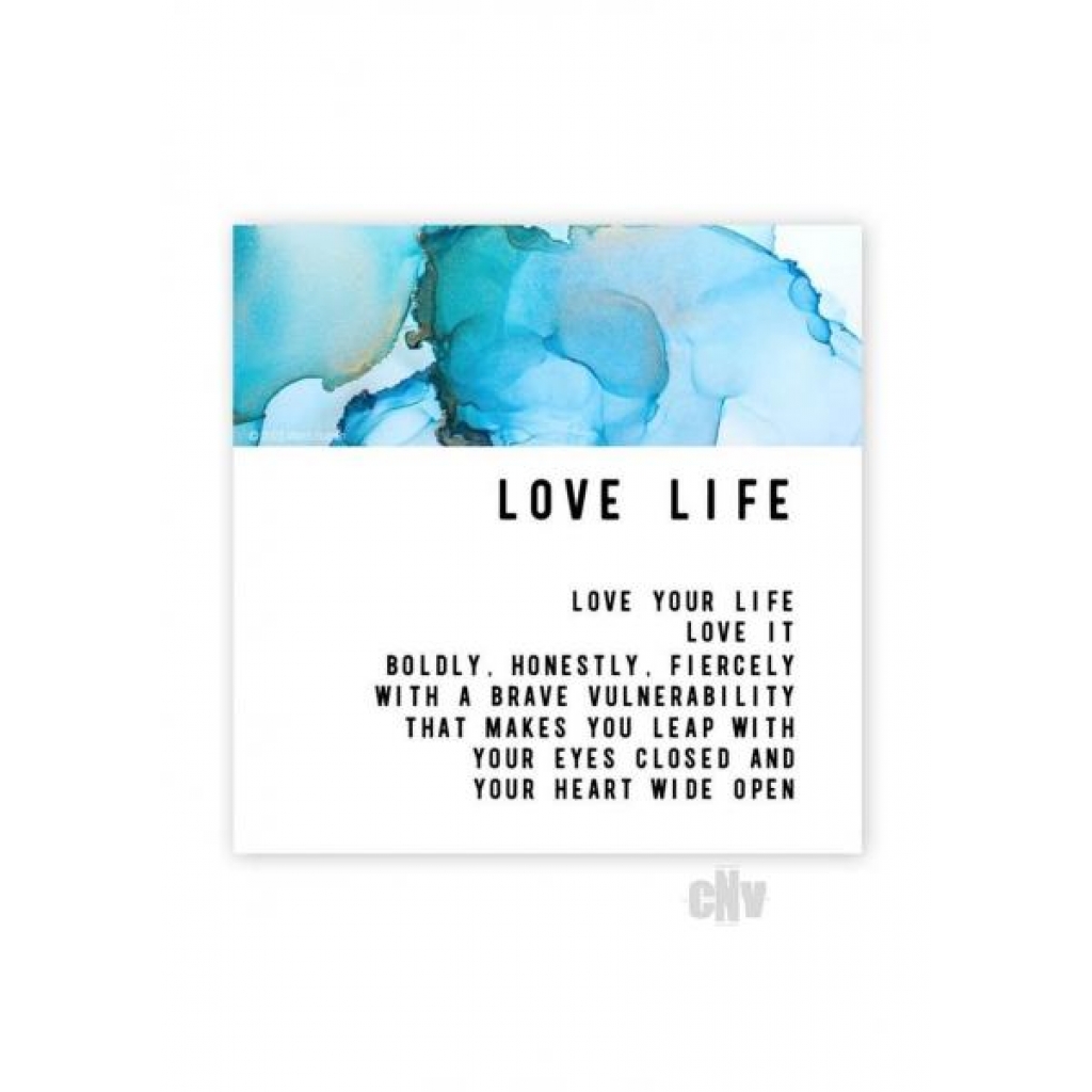 Love Life Magnet - Snarky and Empowering