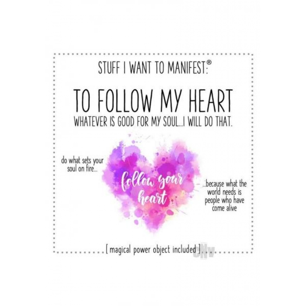 To Follow My Heart