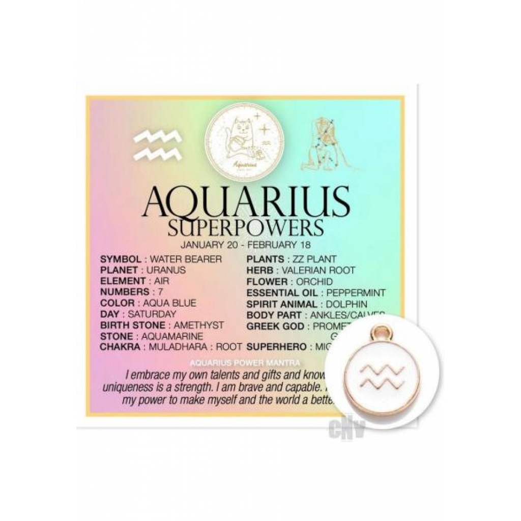 Zodiac Aquarius