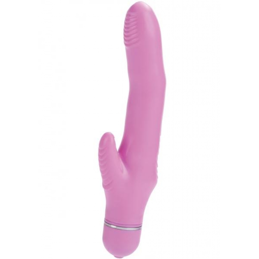 First Time Flexi Rocker Vibrator - Waterproof Pink