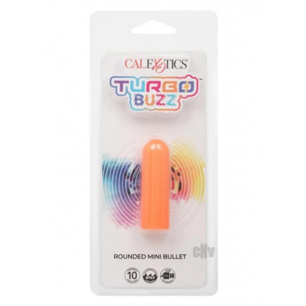 Turbo Buzz Rounded Mini Bullet - Orange