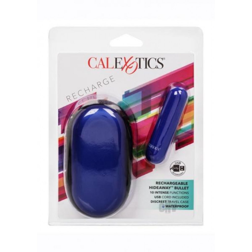 Rechargeable Hideaway Bullet - Blue