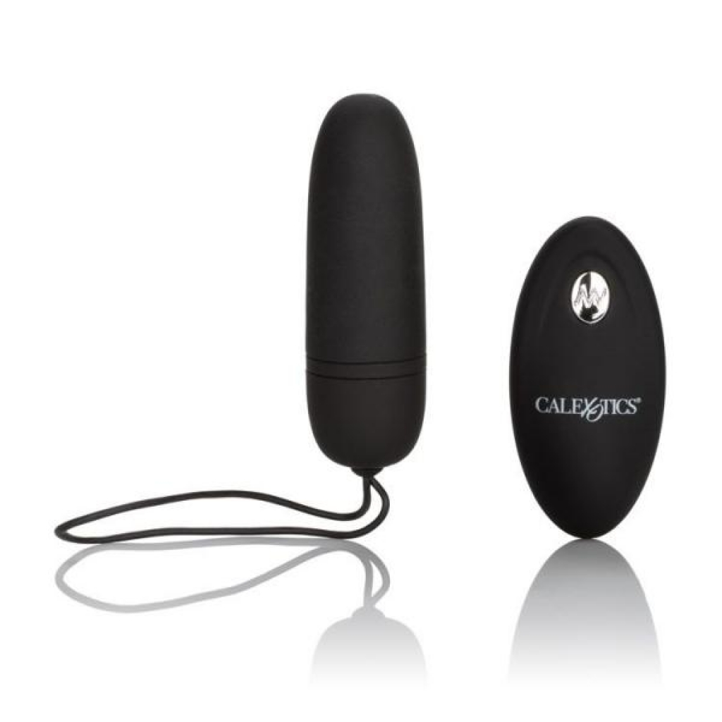 Advanced Silicone Remote Control Bullet Vibrator - Black