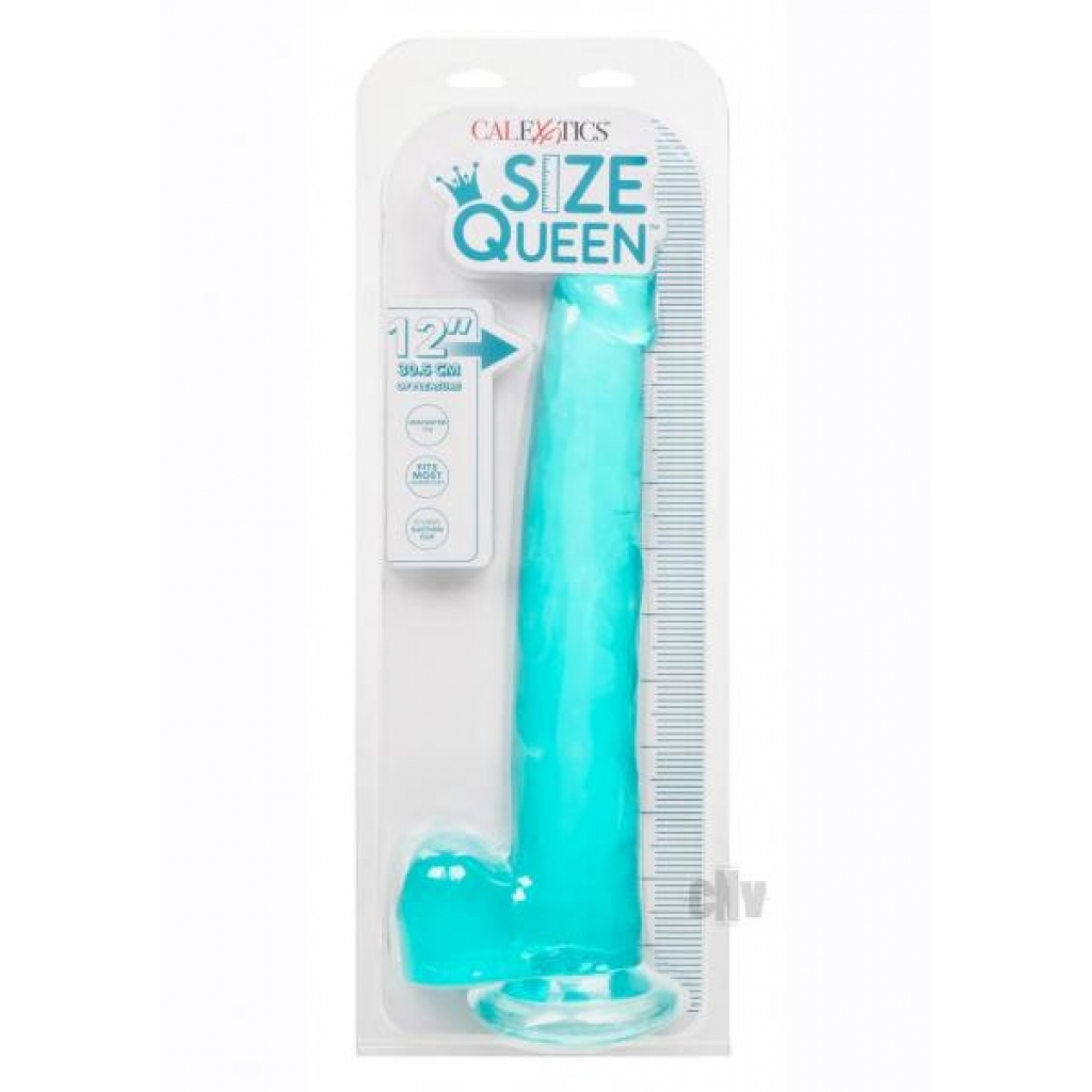 Size Queen 12-Inch Dildo - Blue - Ultimate Pleasure