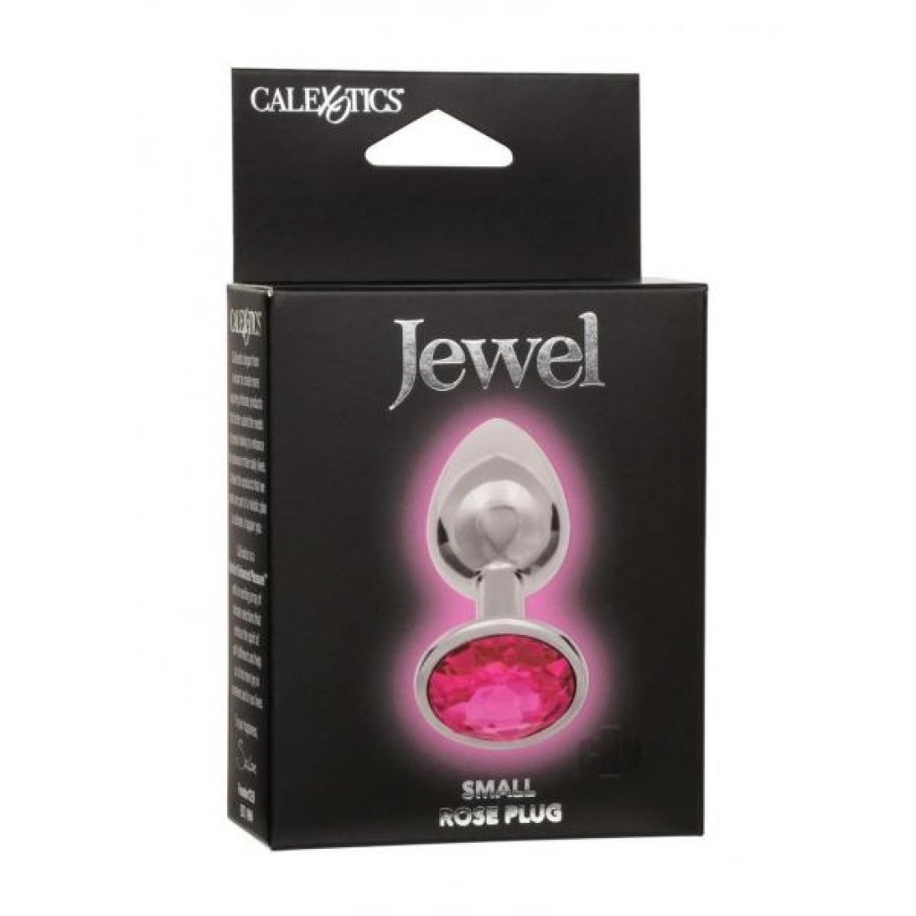 Jewel Small Rose Plug Pink