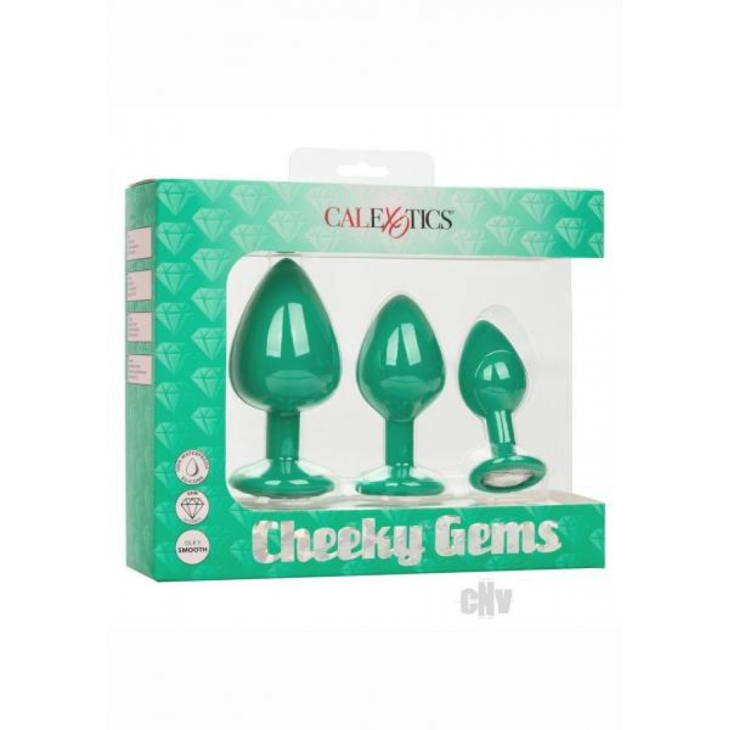 Cheeky Gems Anal Training Kit - Green