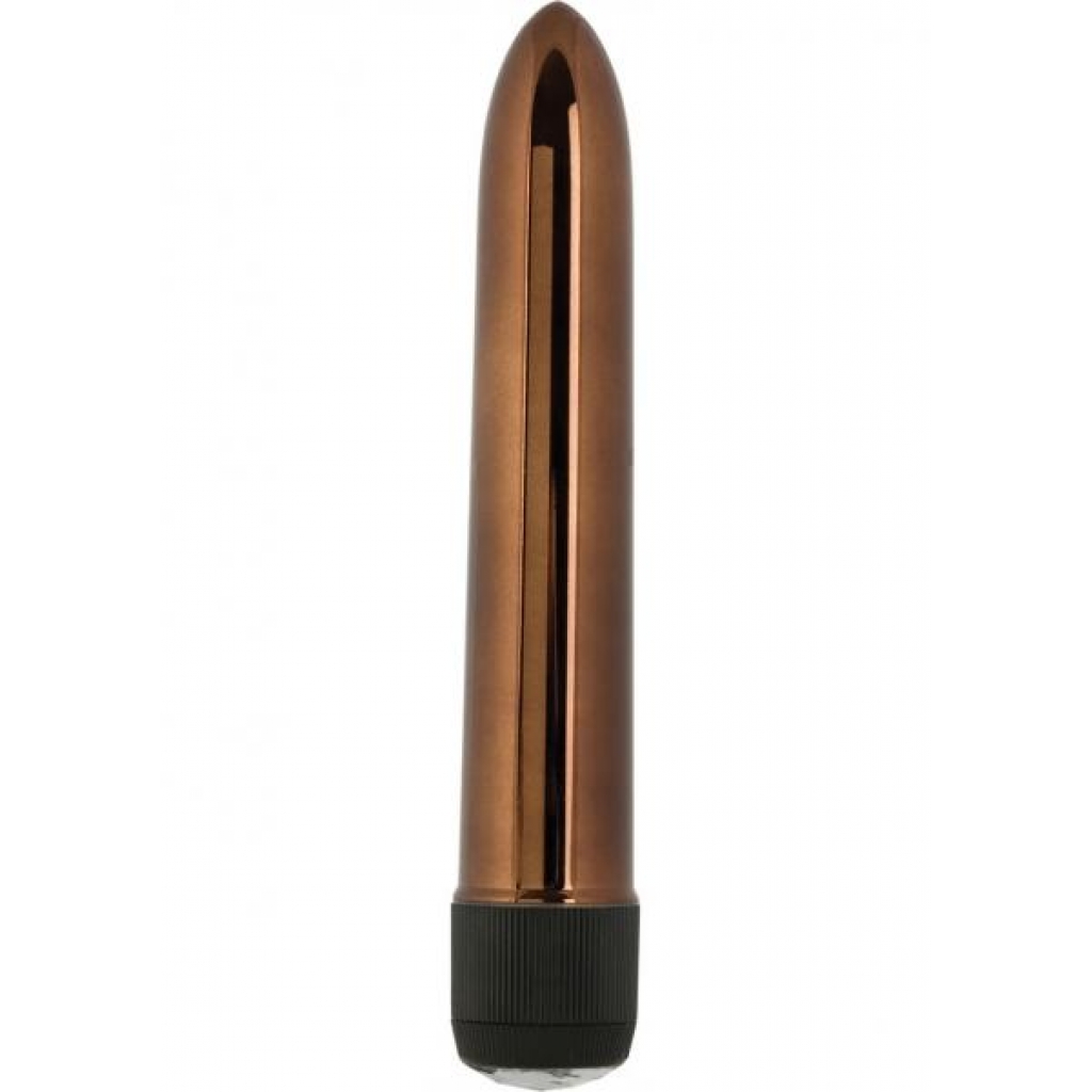 Precious Metal Gems Traditional Vibrator Bronze