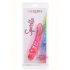 Sparkle Glitter Vibrating Dildo - Pink