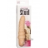 Waterproof Power Stud Curvy Beige Dildo