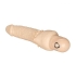 Power Stud Cliterrific Beige Vibrating Dildo