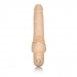 Power Stud Cliterrific Beige Vibrating Dildo