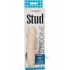 Silicone Studs Woody Ivory Beige Vibrator