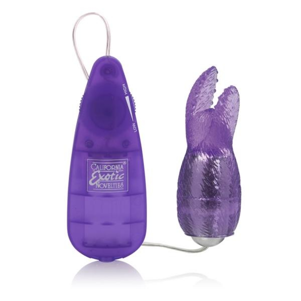 Pocket Exotics Snow Bunny Bullet - Purple Vibrator