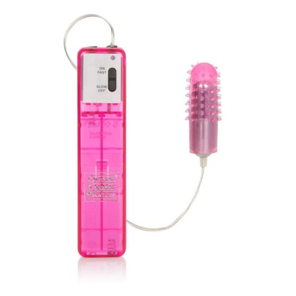 Turbo 8 Accelerator Bullet Vibrator - Pink