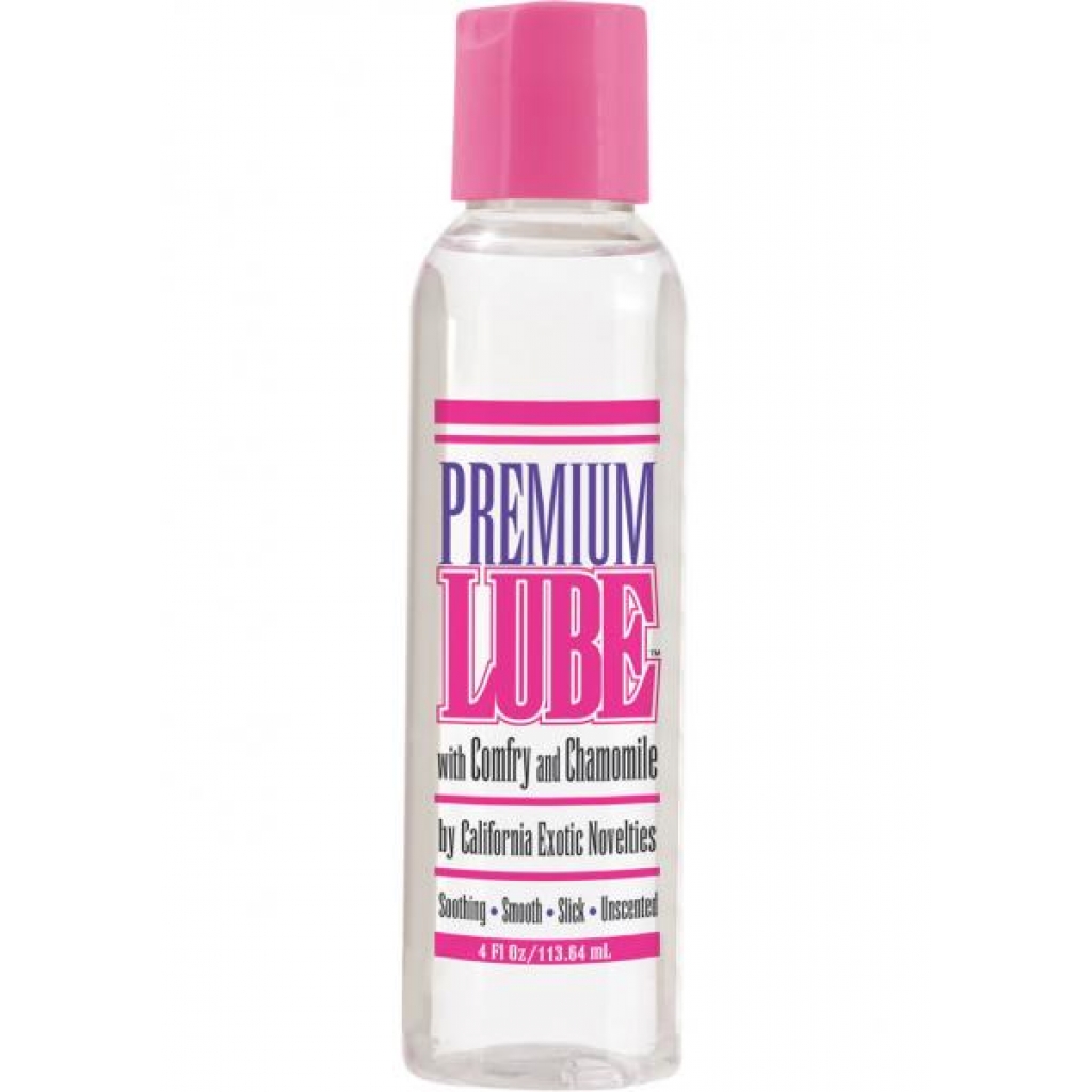 Premium Lube Water Based - Long Lasting Smoothness - 4 Oz