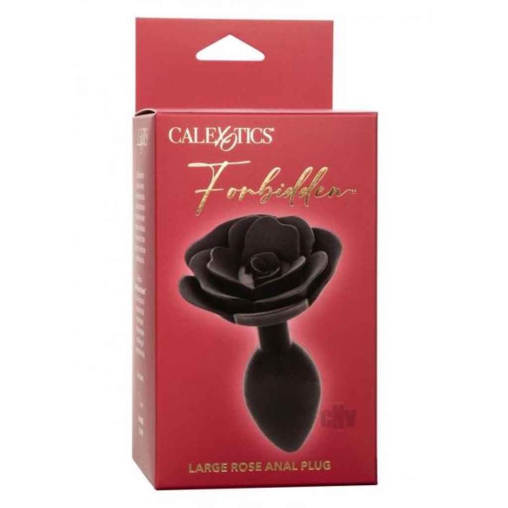 Forbidden Large Rose Anal Plug