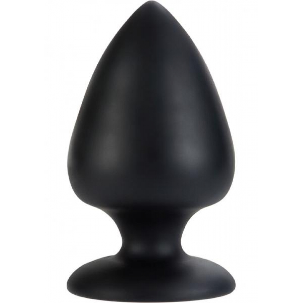 Colt XL Big Boy Silicone Anal Plug - Black