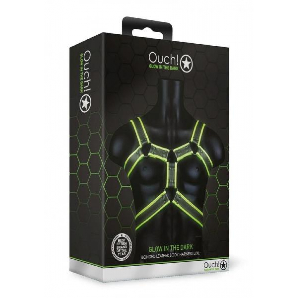 Glow-In-The-Dark Body Harness - L/XL