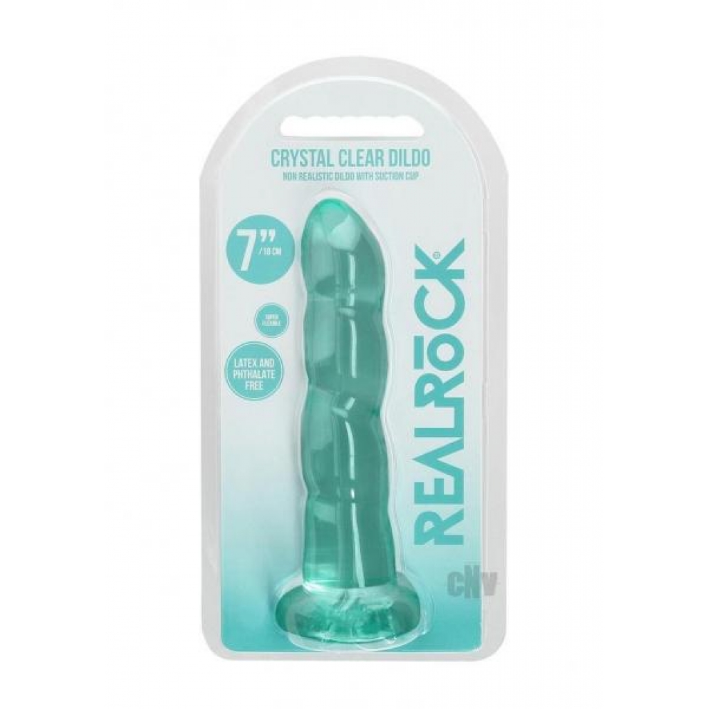 Realrock Jumbo Crystal Clear Dildo - 7 Inch