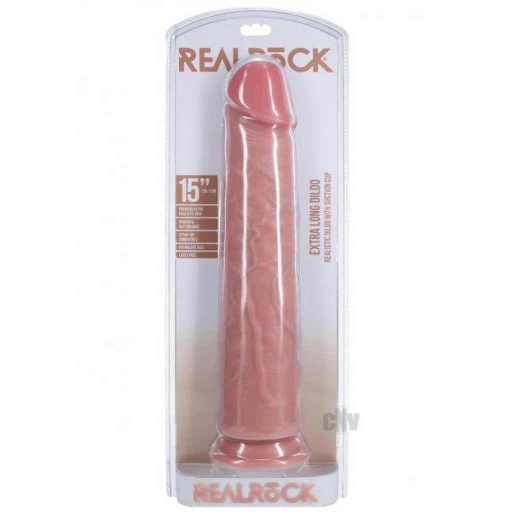 Realrock XL Straight 15-Inch Flesh Dildo: Unforgettable Experience