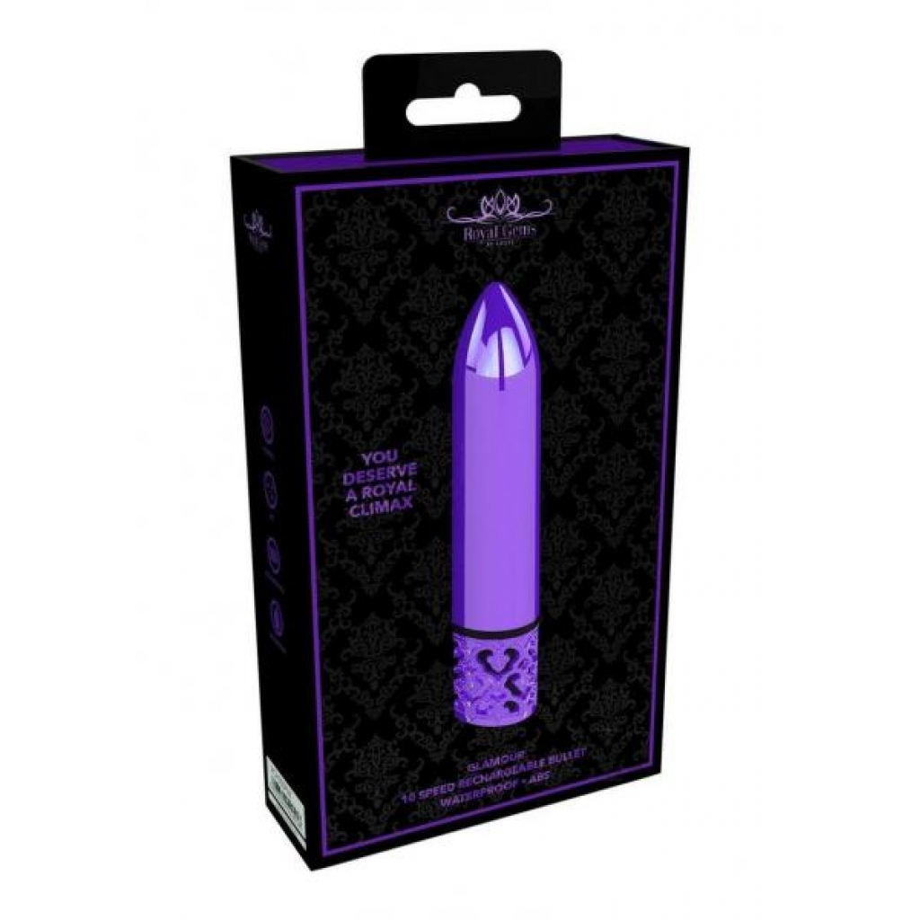 Royal Gems Glamour Vibrator – Purple