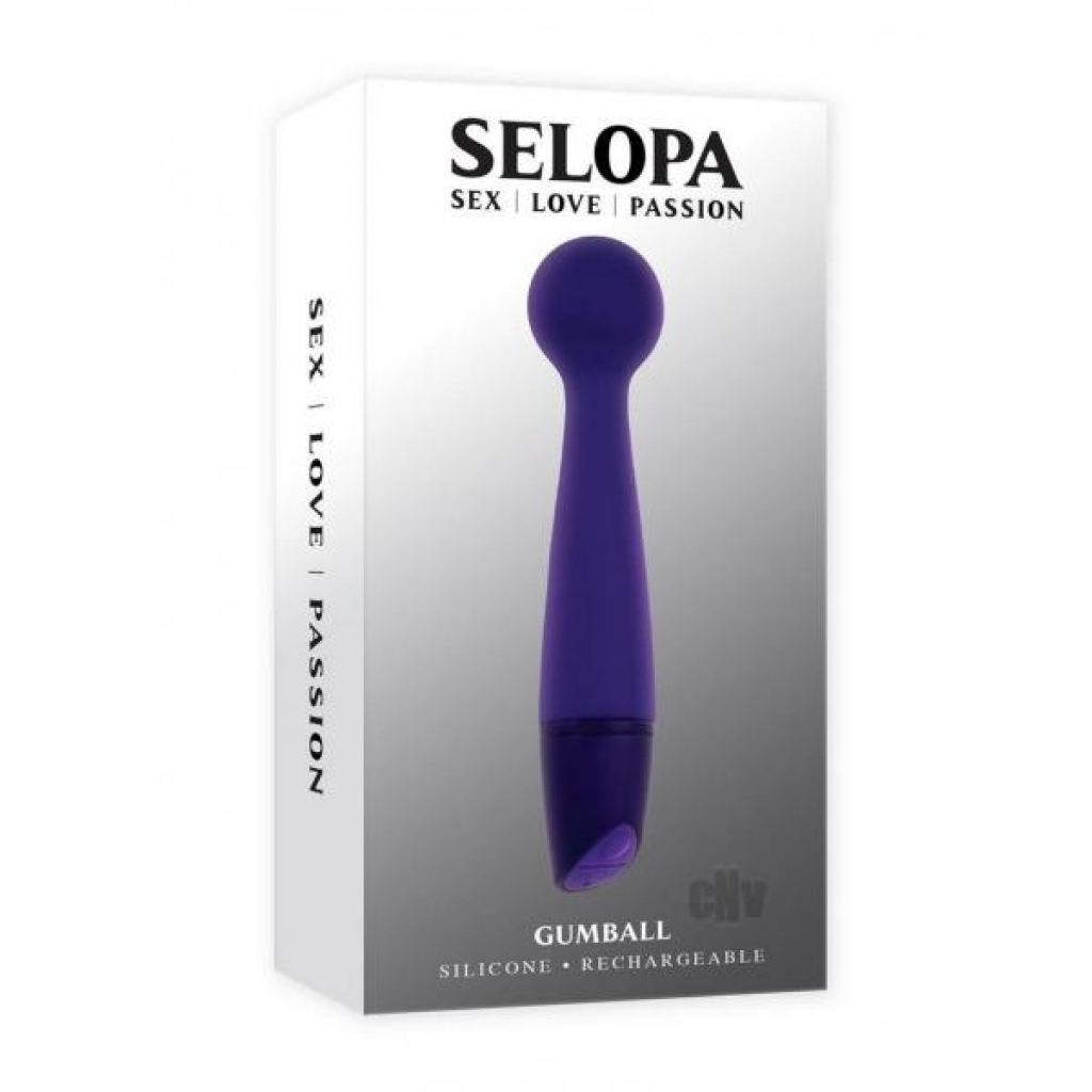 Sensational Selopa Gumball Vibrator – Purple