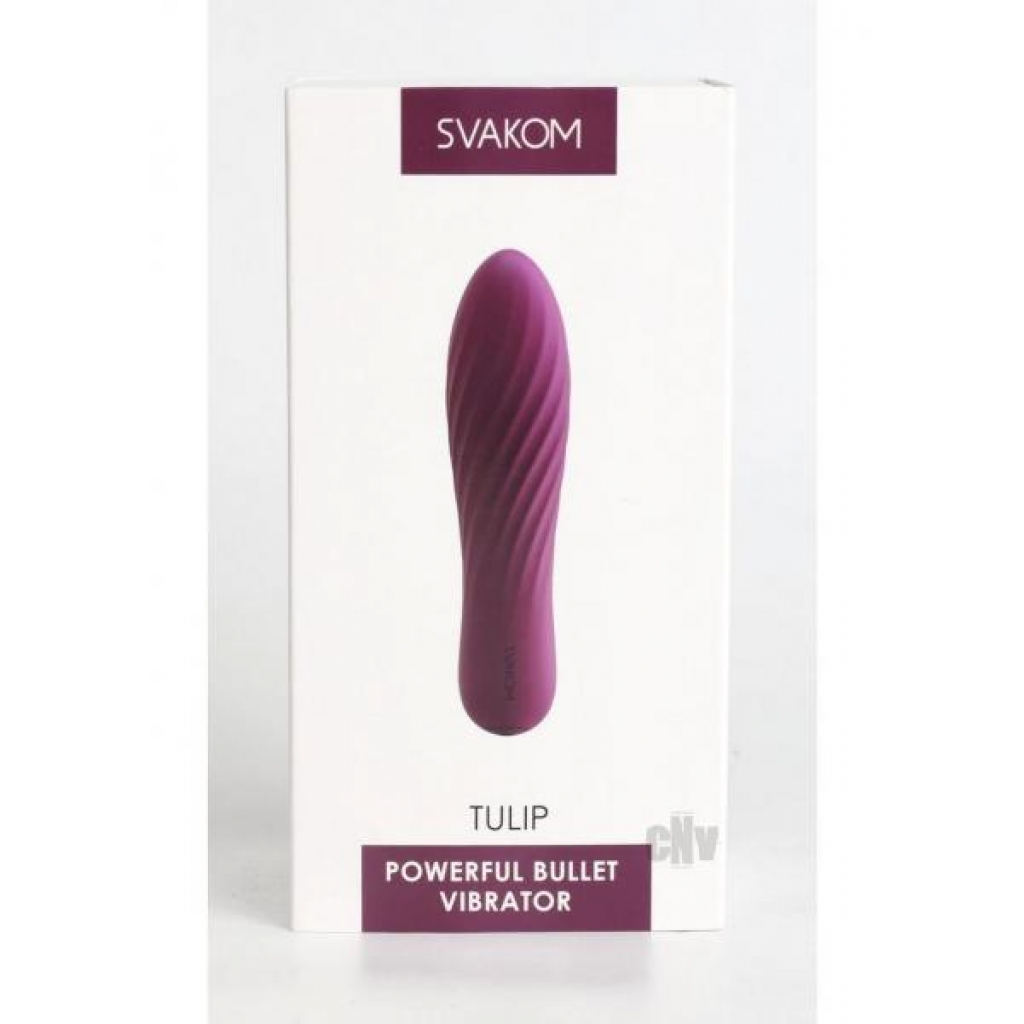 Svakom Tulip Purple - Powerful Bullet Vibrator