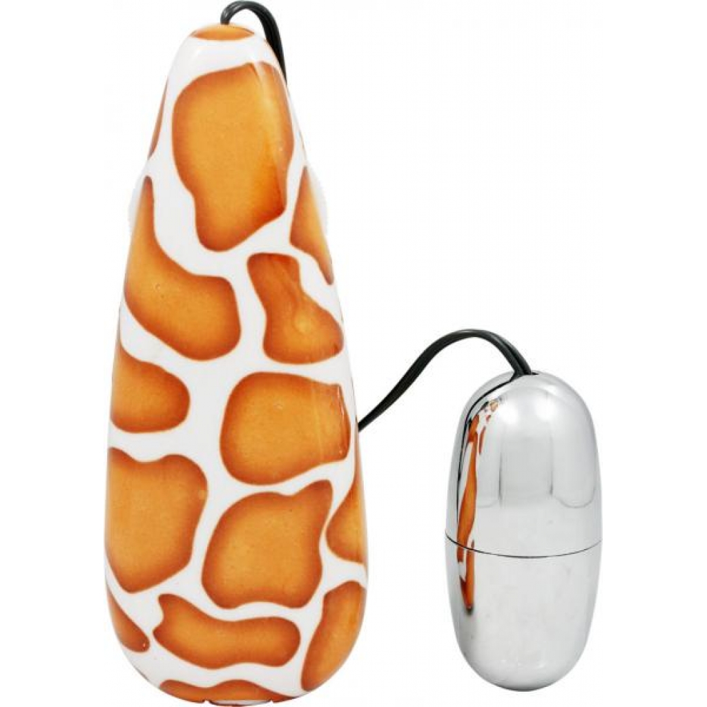 Primal Instinct Remote Control Bullet - Giraffe Print