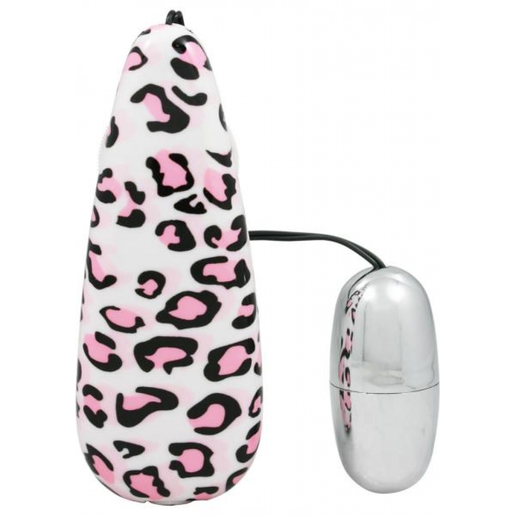 Primal Instinct Remote Control Bullet Leopard Print Pink