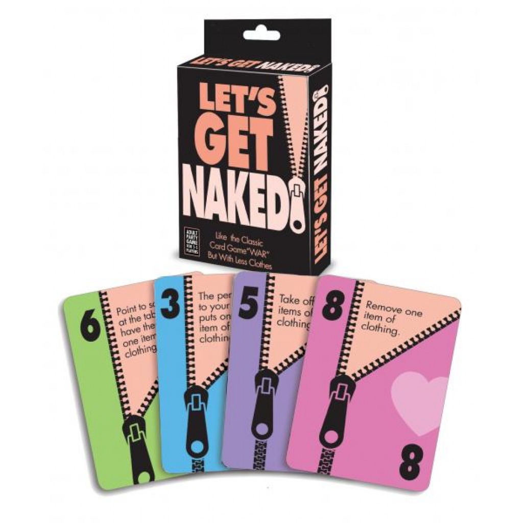 Let’s Get Naked Party Card Game