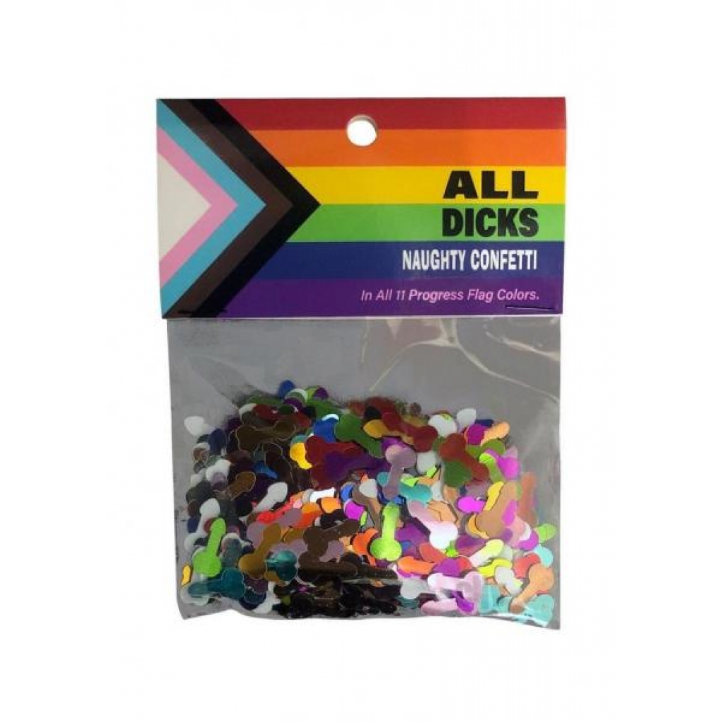 All Dicks Naughty Confetti