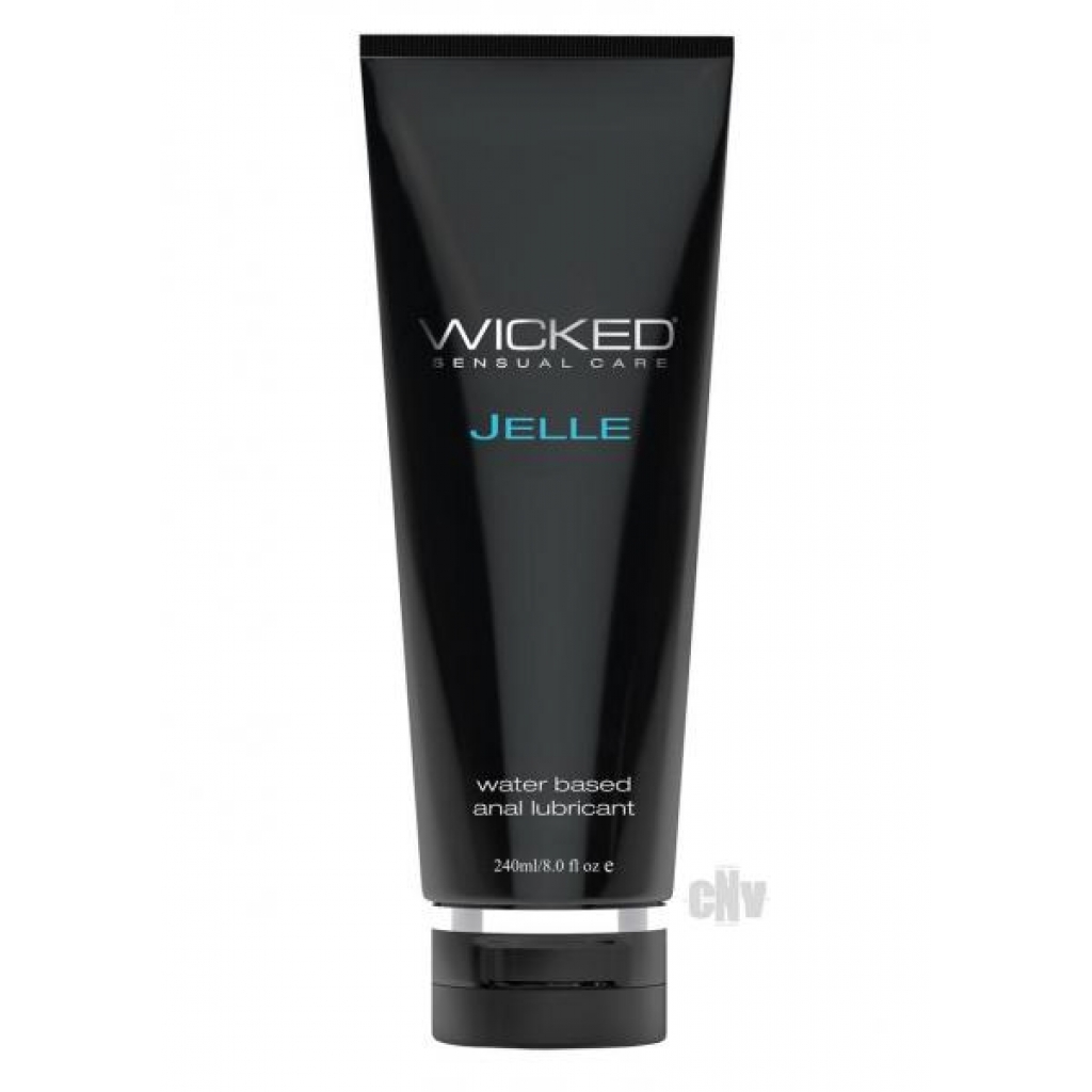 Wicked Jelle Water-Based Anal Lubricant 8oz