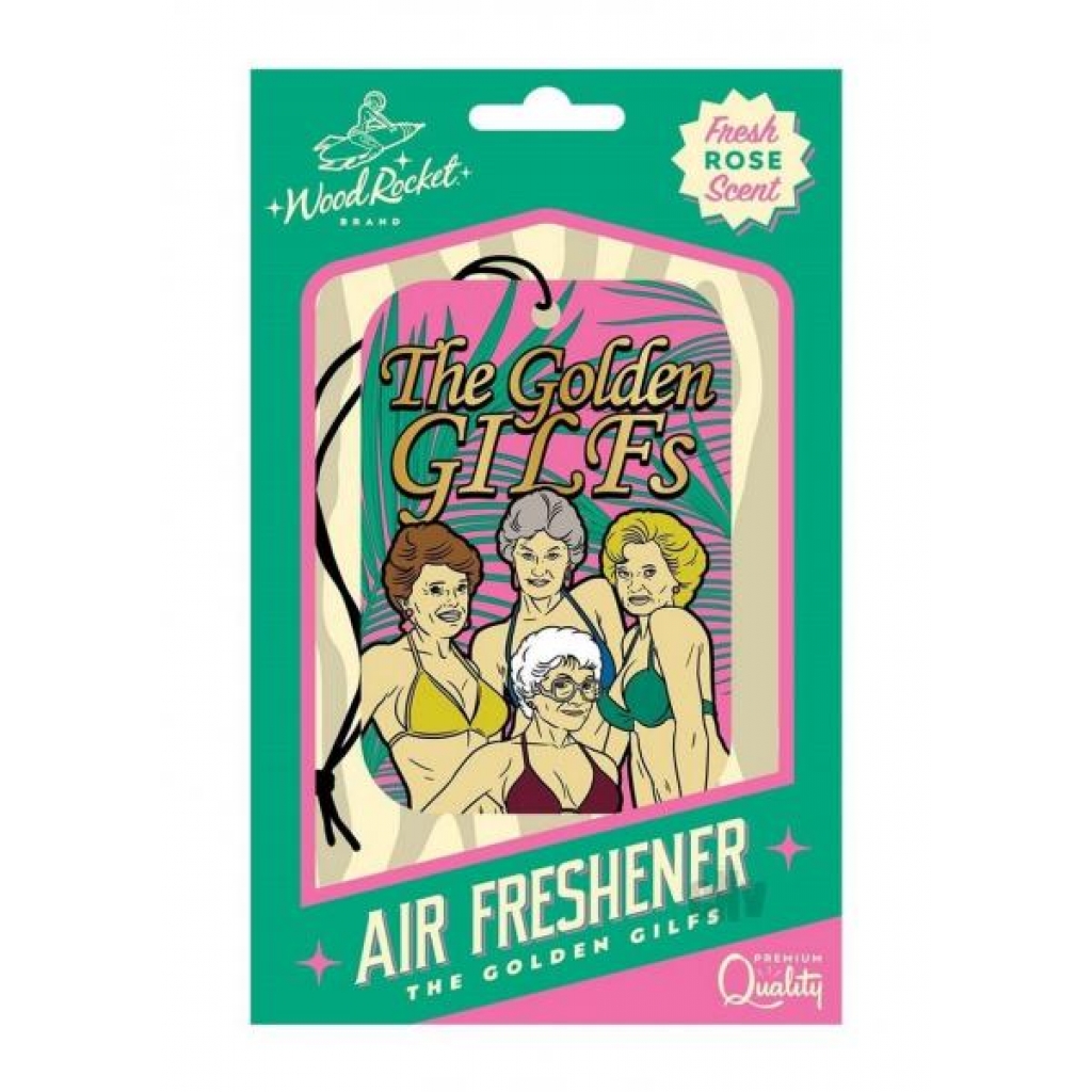 Golden Gilfs Car Air Freshener