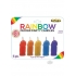 Rainbow Pecker Party Candles - 5 Pack