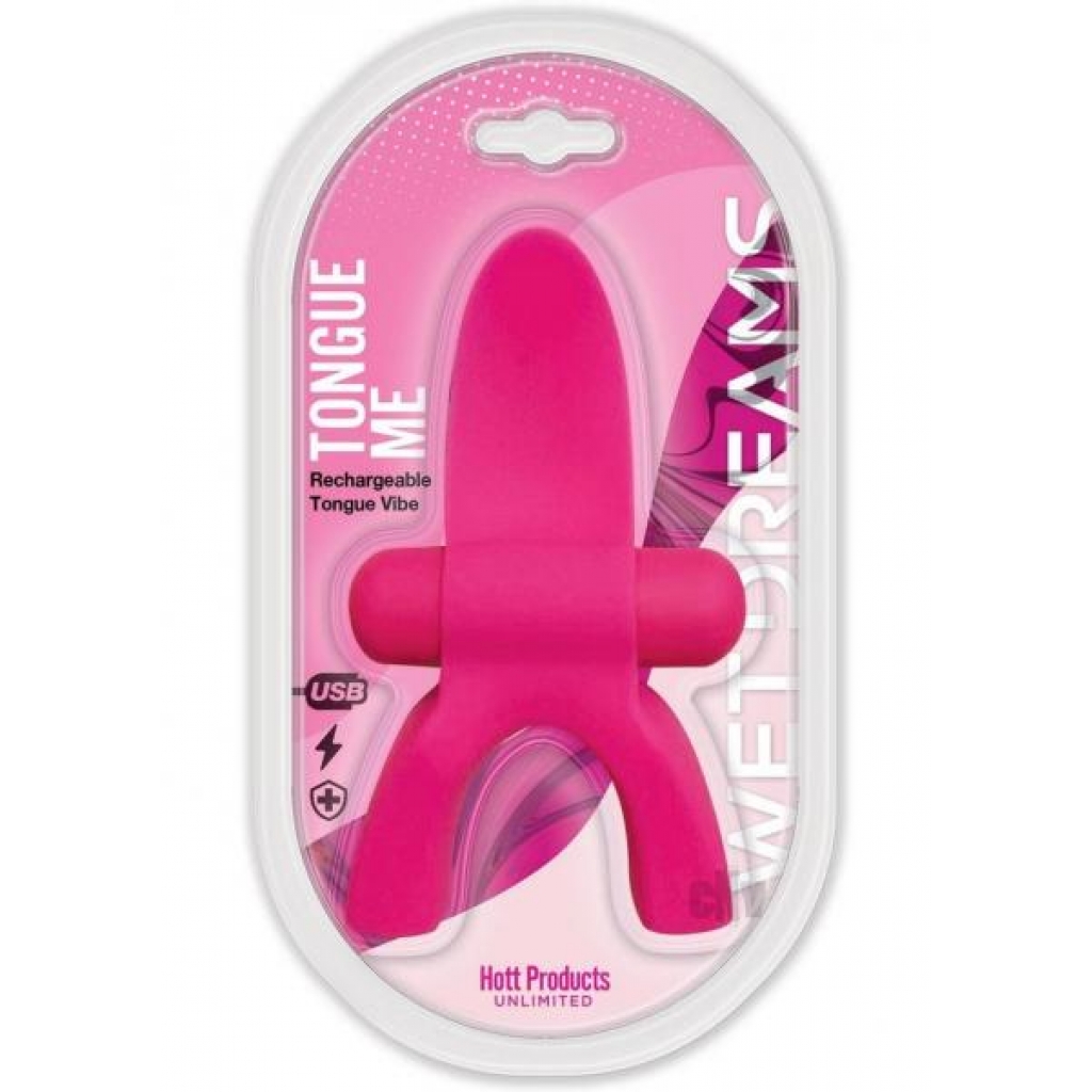 Tongue Me Extreme Vibrating Mouth Guard in Pink