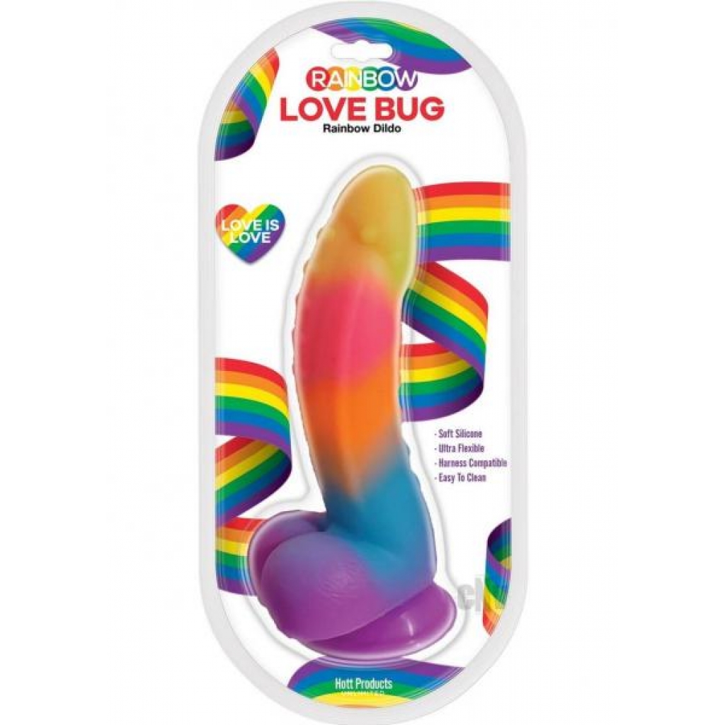 Love Bug Dildo - Rainbow