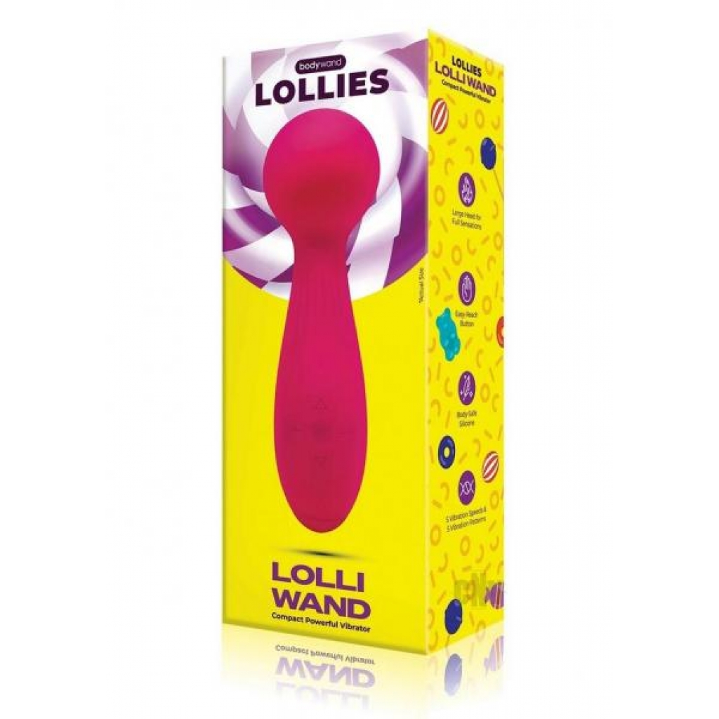 Bodywand Lollies Clitoral Vibrator - Hot Pink