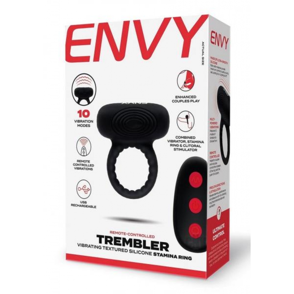 Envy Toys Trembler Remote Stamina Ring