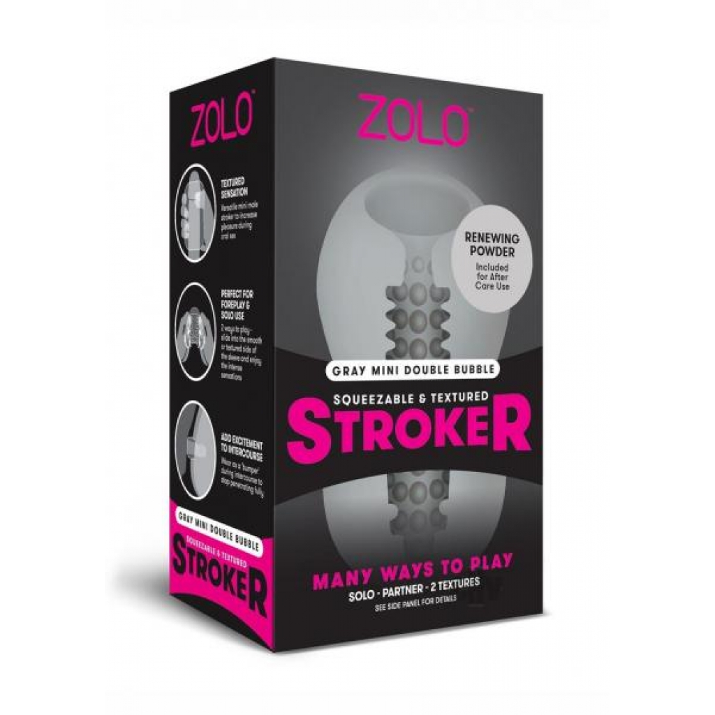 Zolo Mini Stroker Grey