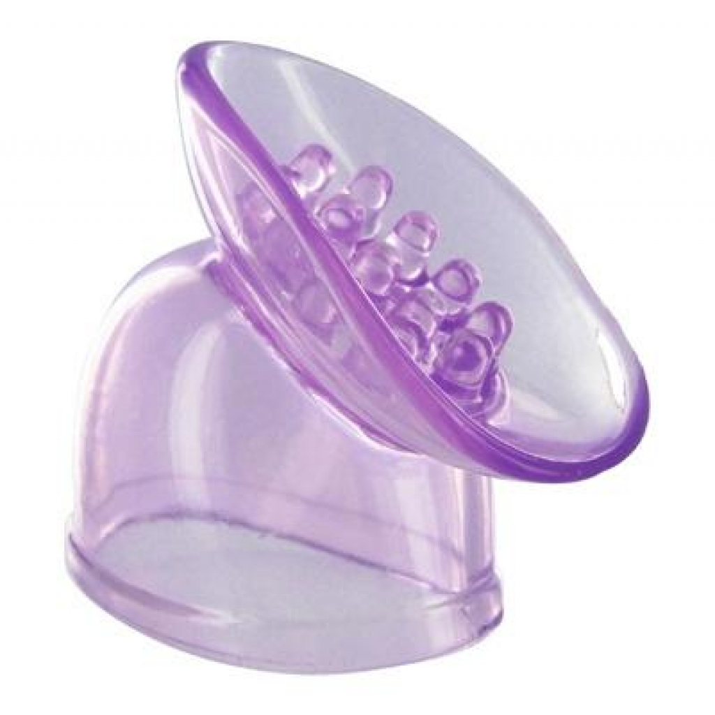 Lily Pod Tip Attachment for Wand Massagers - Purple