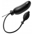 Ravage Vibrating Inflatable Dildo in Black