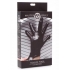 Pleasure Poker Textured Glove Black